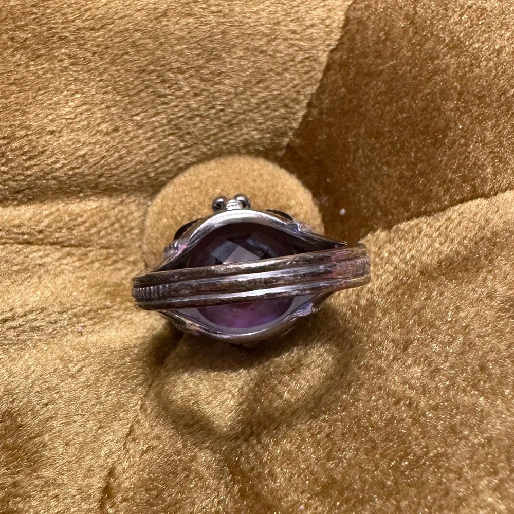 Judith Ripka amethyst Olivia ring. - Picture 6 of 8